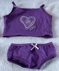 American Girl Doll Clothes Undergarments 3 Pair Underwear Panties & 2 Sports Bra — photo 2