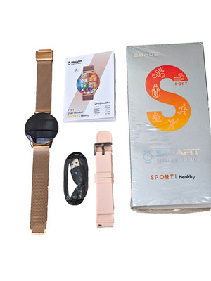 Smartwatch Damen, Milanaise Armband, Ultra HD AMOLED Display , 9,5mm dünn, IP68
