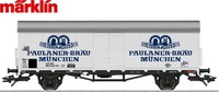 "MäRklin H0 48171 Ged. GüTerwagen Paulaner-BräU \"Insiderwagen 2021\" - Neu + Ovp"