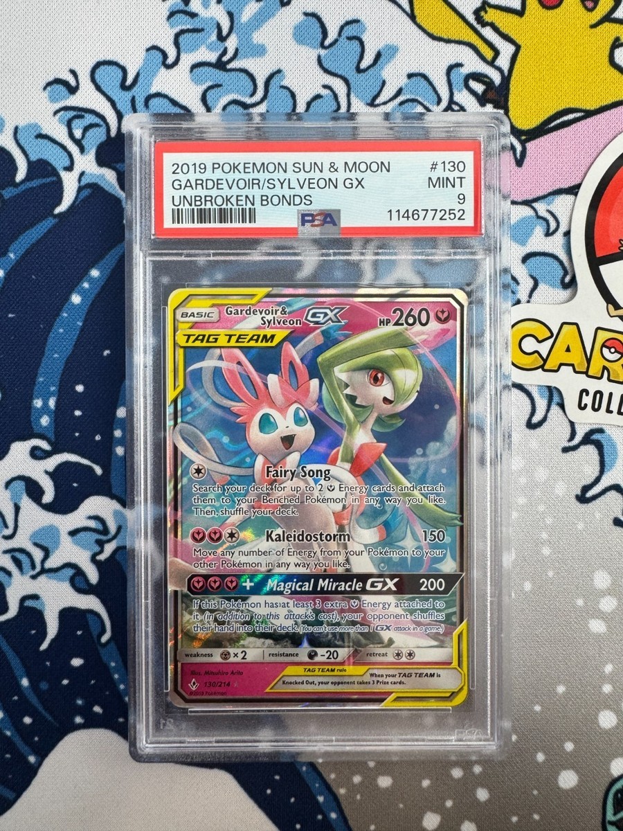 Gardevoir & Sylveon GX 130/214 Sm-Unbroken Bonds Holo PSA 9 | eBay