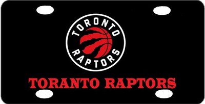 Aluminum License Plate TAG 6 in x 12 MADE in USA FOR TORANTO RAPTORS