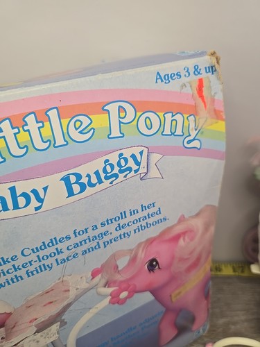 My Little Pony Kinderwagen Buggy Hasbro Vintage Karton Verschiedenes Lot - Bild 22 von 24