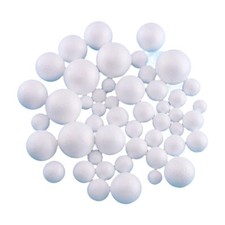 48Pcs Foam Balls Foam Sphere for Modeling Science Projects Party Celebration