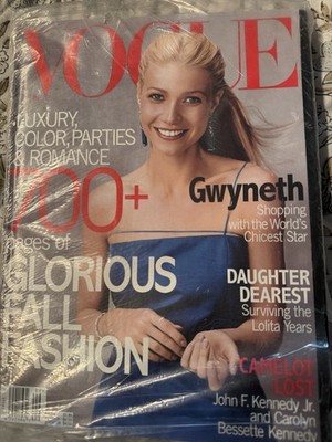VOGUE Magazine September 1999 Gwyneth Paltrow Gisele Bundchen