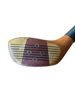 MacGregor - MacGregor　マグレガー　693T　パーシモン　メンズゴルフドライバー　1W　DR　スチール　右利き用　木製　43.25インチ　約377g MacGregor 693T Persimmon Oil hardened Driver 43.5 Inch Regular