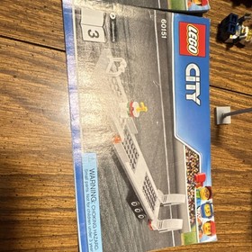 LEGO City Dragster Transporter 60151 All Pieces W/ 2 of 3 instruction manuals 