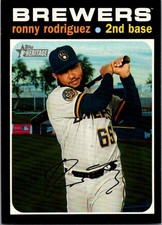 2020 Topps Heritage #600 Ronny Rodriguez