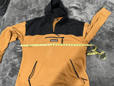 Timberland Utility Pullover Hoodie Wheat Cotton Mens Size L
