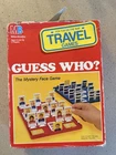1989 Milton Bradley - Vintage Guess Who Travel Game 100% Complete w/ Box & Rules