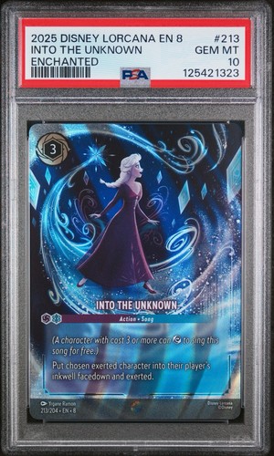 Into the Unknown graded PSA 10 for sale on eBay