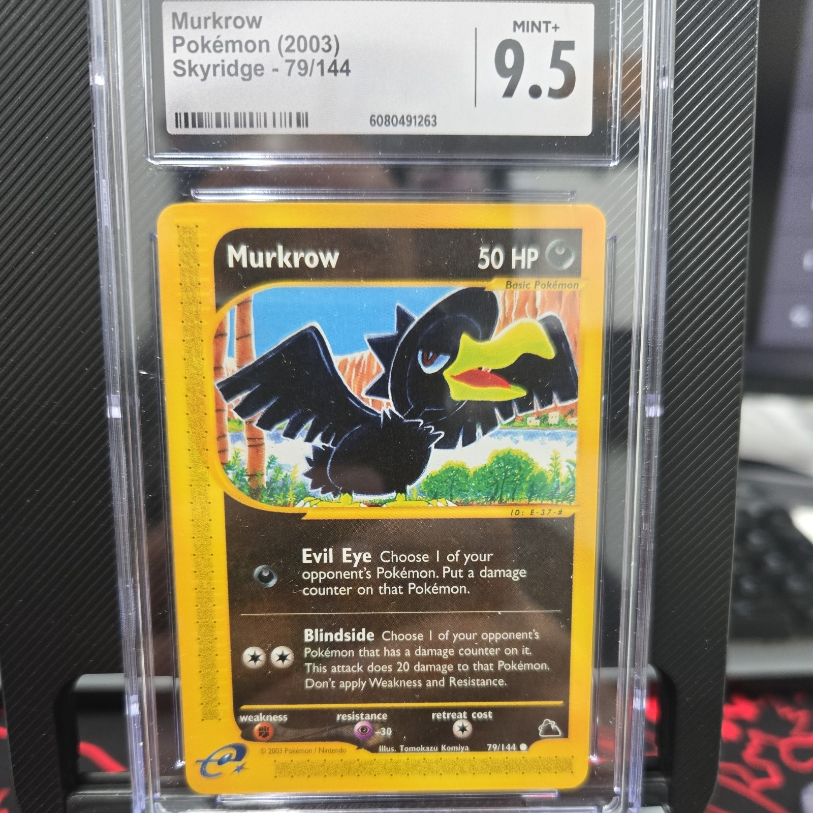 Skyridge Murkrow 79/144  CGC 9.5