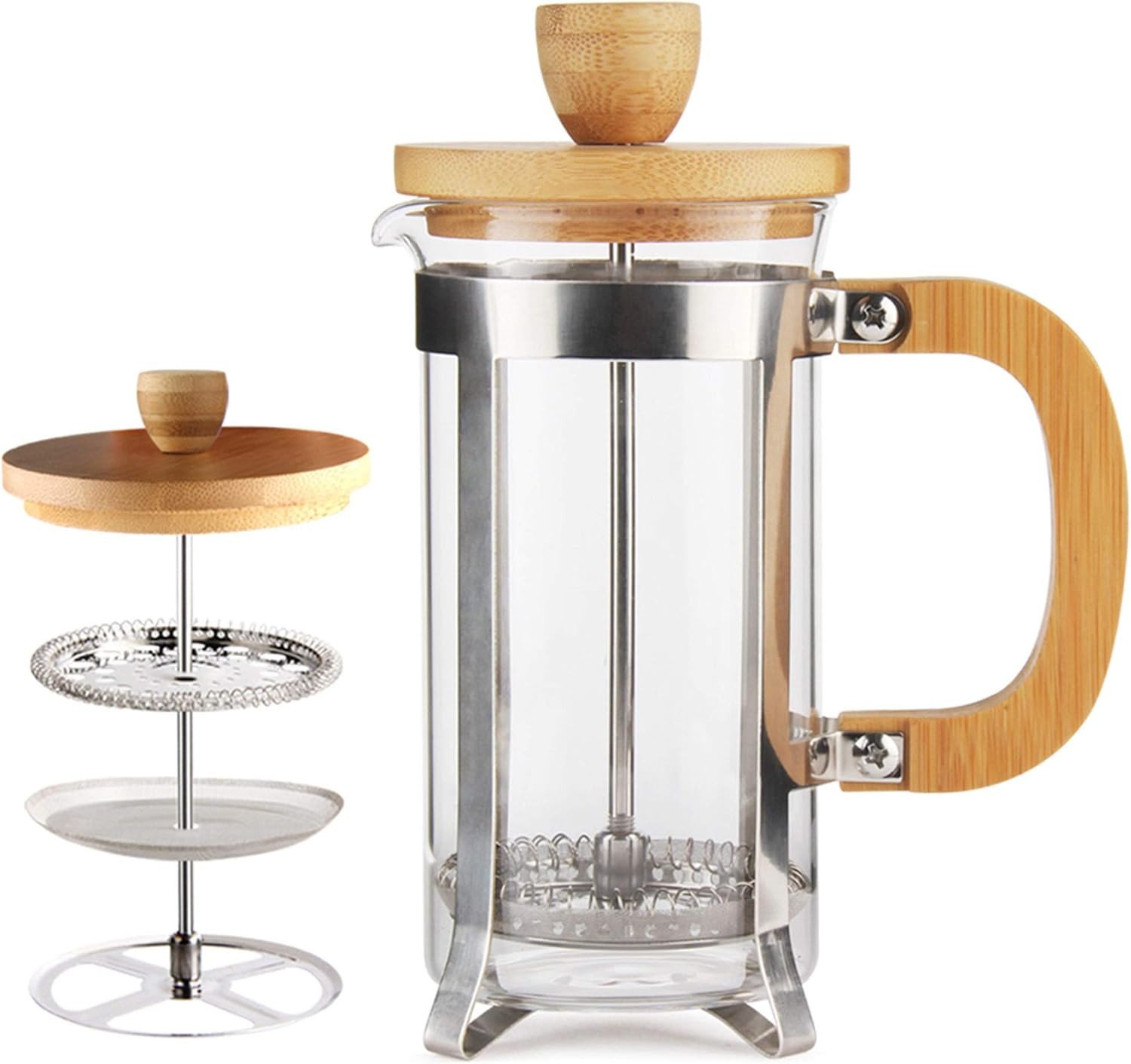 Coffee/tea Maker Single Cup Espresso Press Stainless Steel F