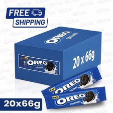 Image of Oreo Original Sandwich Biscuit Snack Pack of 20 x 66g - (6 Biscuits Each Pack)