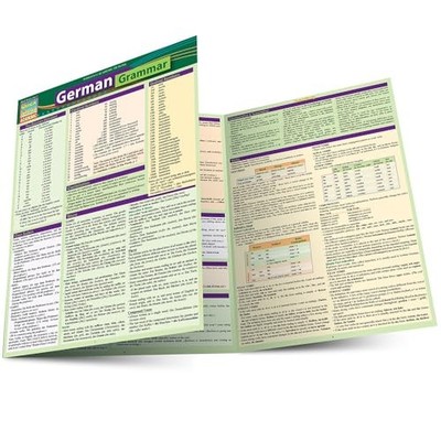 German Grammar: QuickStudy Laminated Reference Guide by BarCharts, Inc.