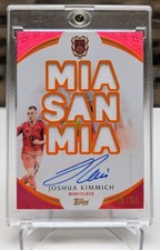Topps 125 Jahre FC Bayern München Joshua Kimmich Mia San Mia Auto Patch /33