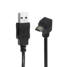chenyang Mini USB Cable USB 2.0 Male to Mini USB 5 Pin Male 90 Degree UP Angled