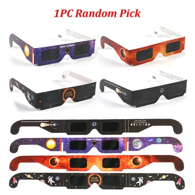 MARKENLOS Sonnenfinsternis Brille Sun Shades Thousand Oaks Optical Schwarz Polymer