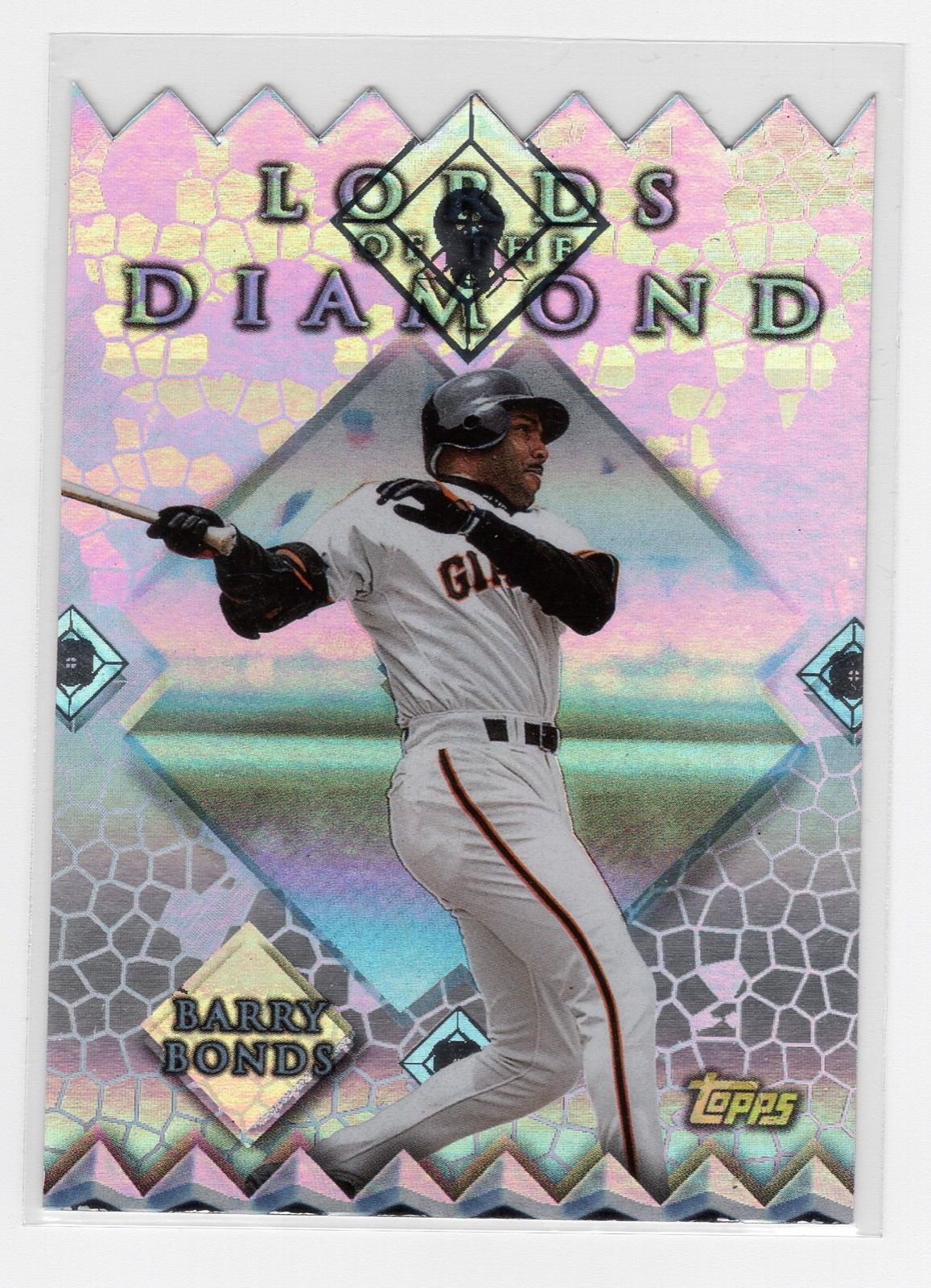1999 Topps Barry Bonds Lords of the Diamond #LD9 San Francisco Giants Insert