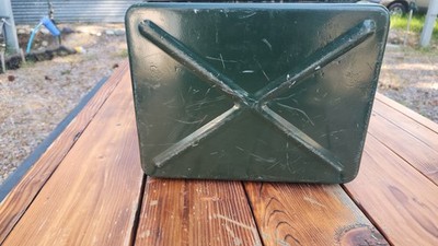 Vintage German Military Kraftstoff 5 Liter Jerry Can Set (TGL 4368