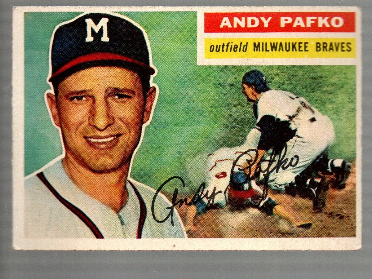1956 Topps #312 Andy Pafko Excellent