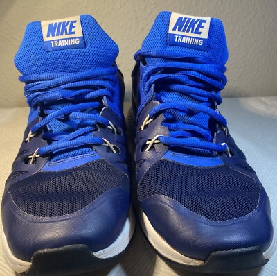 Nike Mens Air Epic Speed Tr II 852456-400 Blue Lace Up Training Shoes Size 