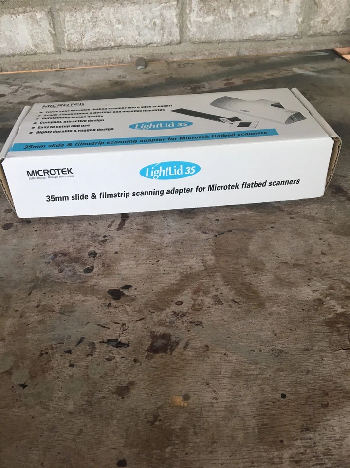 35MM Slide Filmstrip Flatbed Scanner Light LIGHTLID 35 Microtek - Image 3 of 4