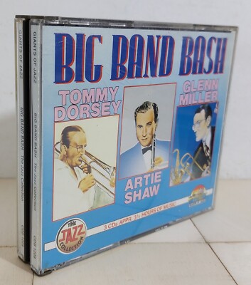 27774 3 CD - Giants Of Jazz - Big Band Bash - G. Miller, T. Dorsey, A. Shaw 1990
