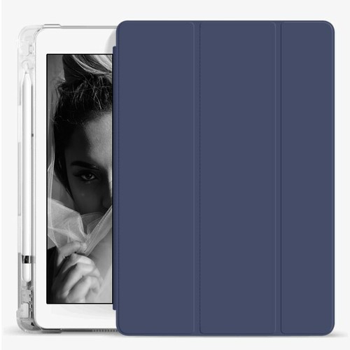 for iPad 10.2 7th 8th 9th Pro 11 Air 3 4 Mini 6 5 Stand Case Cover Pencil Holder - Picture 32 of 111