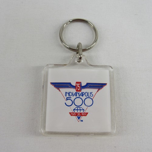 1991 Indianapolis 500 Keychain 75th Running Event Collector Indy 500 Souvenir - Picture 7 of 7