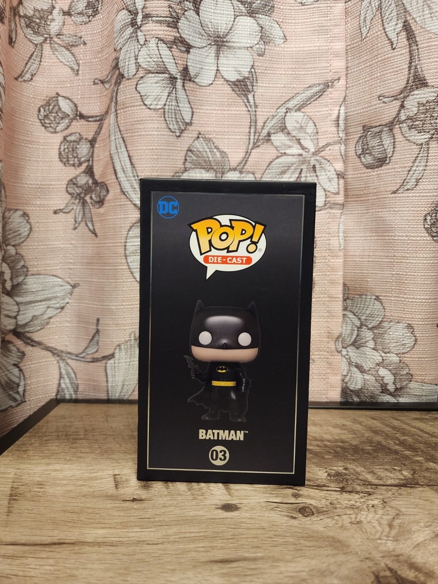 Funko Die-Cast Batman #03 - Figurine Métal - Collection - Boîte Scellée - NEUF
