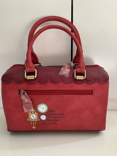 Vendula London Tick Tock clock Shop speedy bag - Picture 2 of 2
