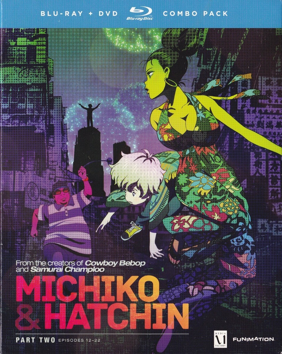 Michiko to Hatchin: Part Two (Blu-ray/DVD, 2013, 4-Disc Set