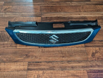 OEM 2007-2009 Suzuki Reno Front Bumper Grille Grill Cover Blue 