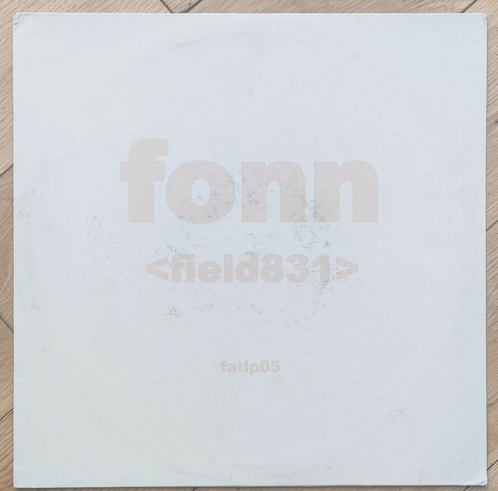 Fonn - Field831 LP Vinyl Record 1999 Fatcat Records