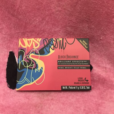 Black Radiance Brilliant Effects Tribal Bright Eyeshadow Palette 12 Colors L1021