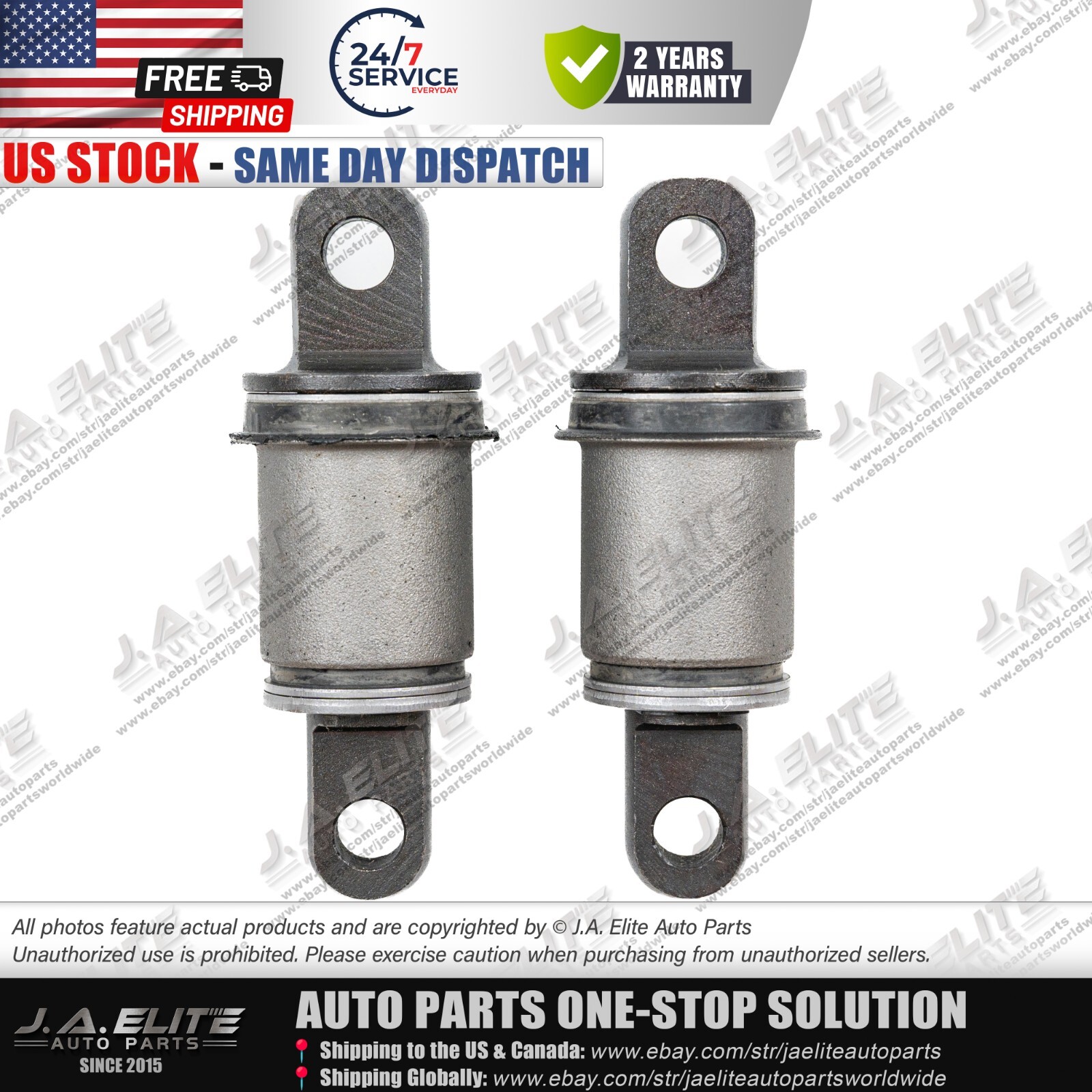 2pcs Front or Rear Lower Control Arm Bushing for Ferrari 430 360, OEM:209166