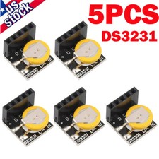 5PC DS3231 Real Time Clock RTC Module For Raspberry Pi Arduino 3.3V/5V Battery