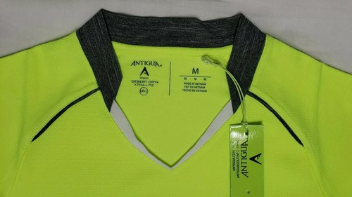 NUEVO Golf Antigua Para Mujer Envy Desert Seco Amarillo Neón Blanco Santado Gris Talla M - Imagen 2 de 6