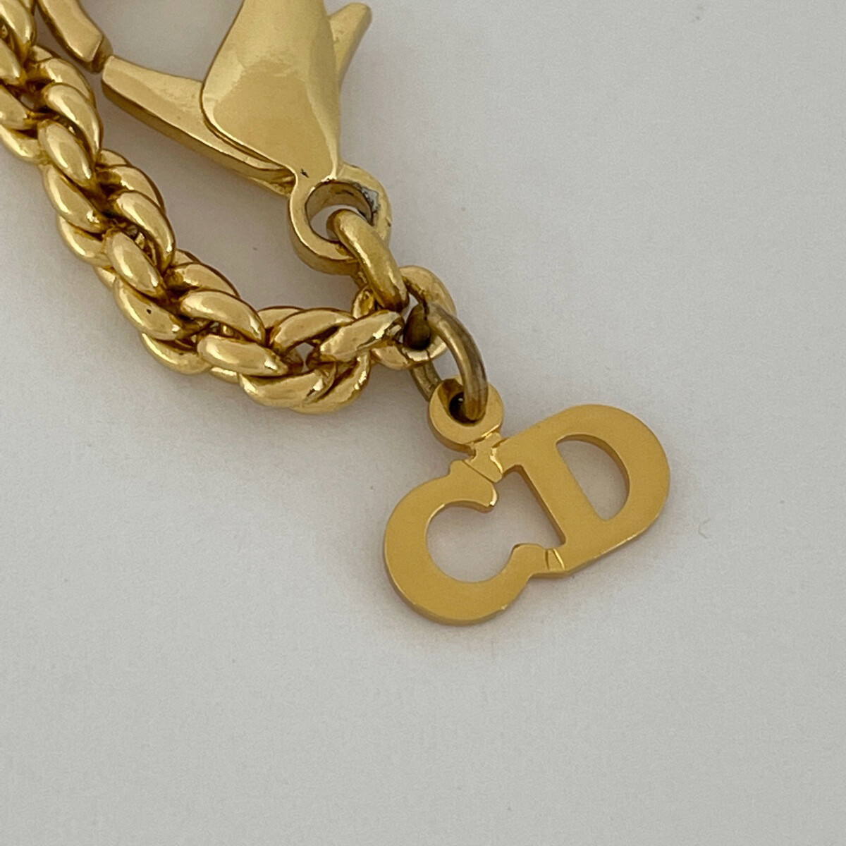 Christian Dior Screw Chain Necklace Fashion accessori… Gem