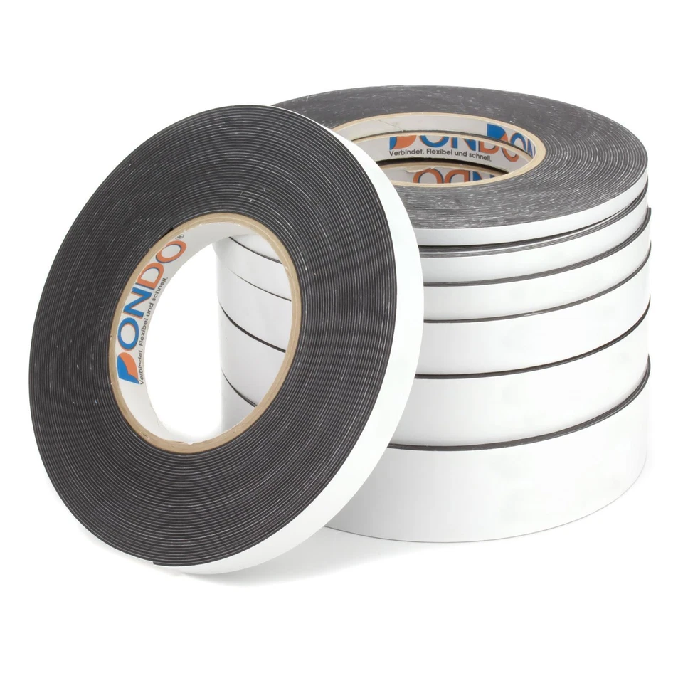 Doppelseitiges Schaumstoff Klebeband Montage extra stark 14 Meter - Bild 3 von 4