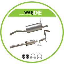 Komplette Auspuffanlage ab Kat DACIA SANDERO 1.4 1.6 2008-2017 Auspuff