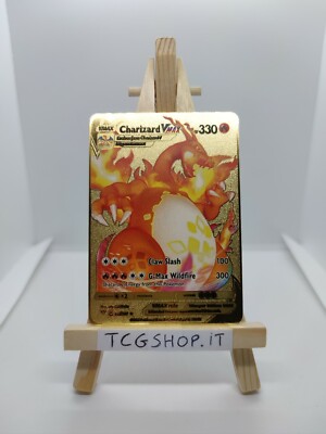 Carta Pokémon Charizard Dx Gold Card. Dorada Metál De Segunda Mano Por 3F4 Carta Pokémon Charizard Dx Gold Card. Dorada Metál De Segunda Mano Por 3F4
