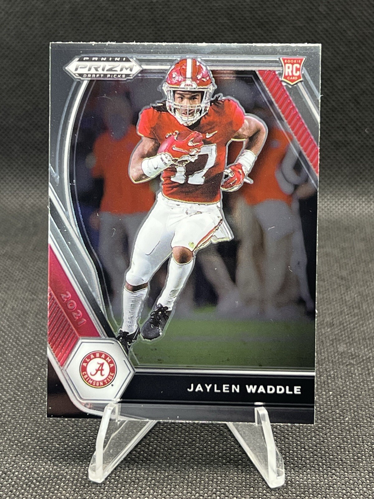 2021 Panini Prizm Draft Picks - #103 Jaylen Waddle (RC)