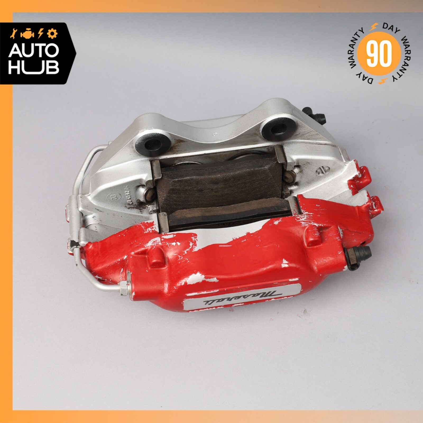 02-07 Maserati Spyder M138 Rear Left & Right Brake Caliper Calipers Set OEM 49k