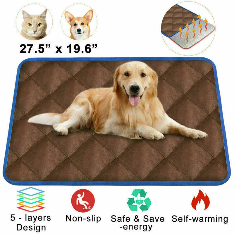 Thermal top dog mat
