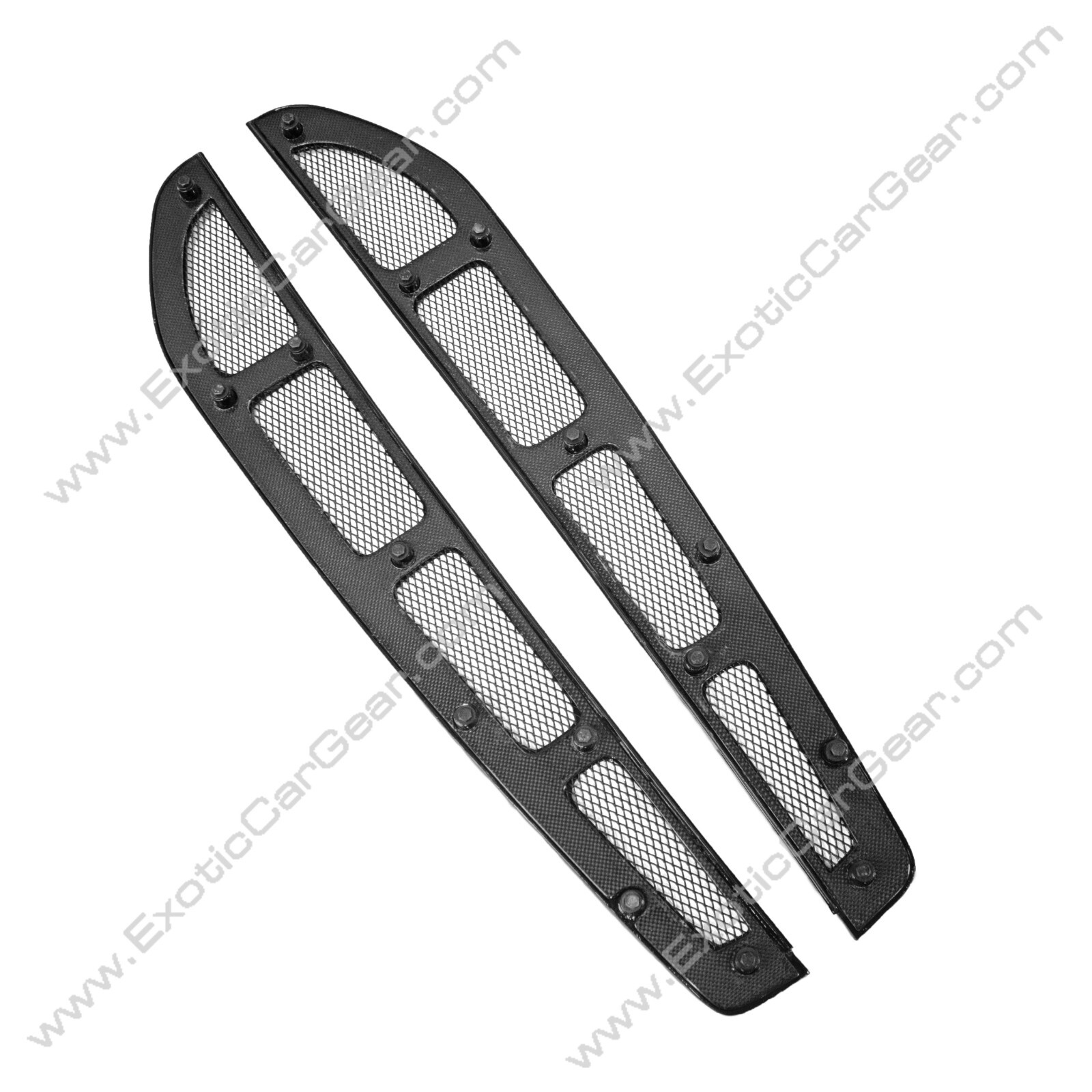 Ferrari 360 Spider Carbon Fiber Rear Window Louvers