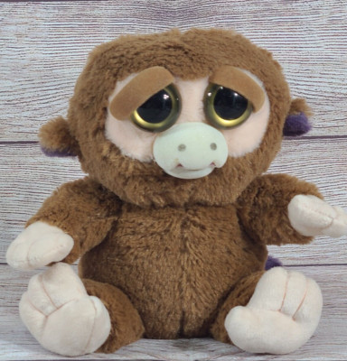 Feisty Pets Plush Grandmaster Funk Monkey Stuffed Animal Toy Happy Angry 9'' 2017