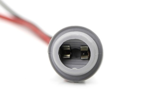 (2) 168 194 2825 W5W 920 921 T10 T15 Rubber Base Socket w/Pigtail Wiring Harness - Picture 4 of 7