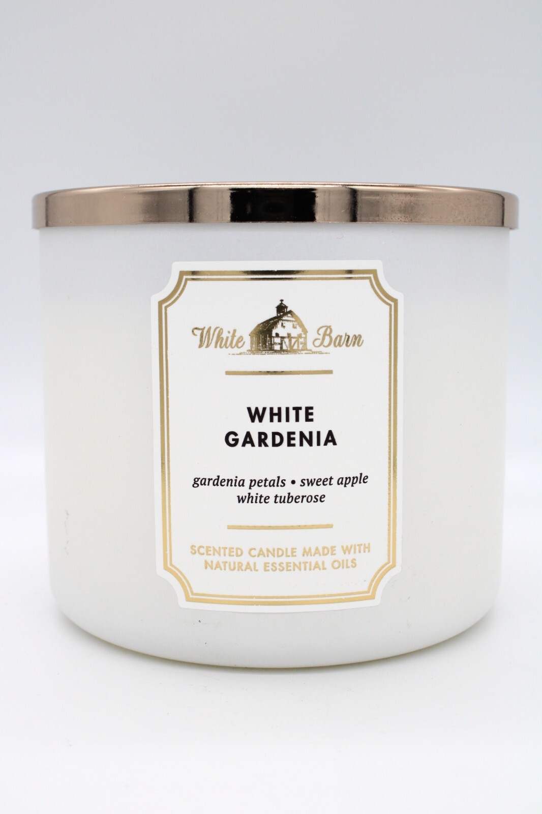 Bath and Body Works WHITE GARDENIA 3Wick Candle 14.5 oz * NEW
