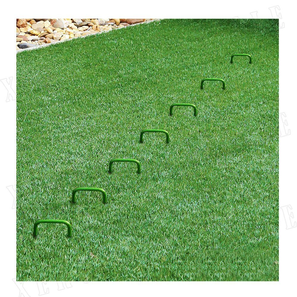 Primeturf Synthetic Artificial Grass Pins Fake Lawn Turf Weed Mat U
